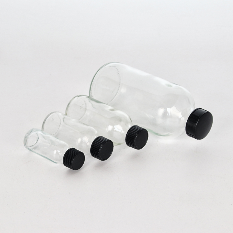 100 ml Flasche mit ätherischen Ölen aus Boston-Glas für die Hautpflege