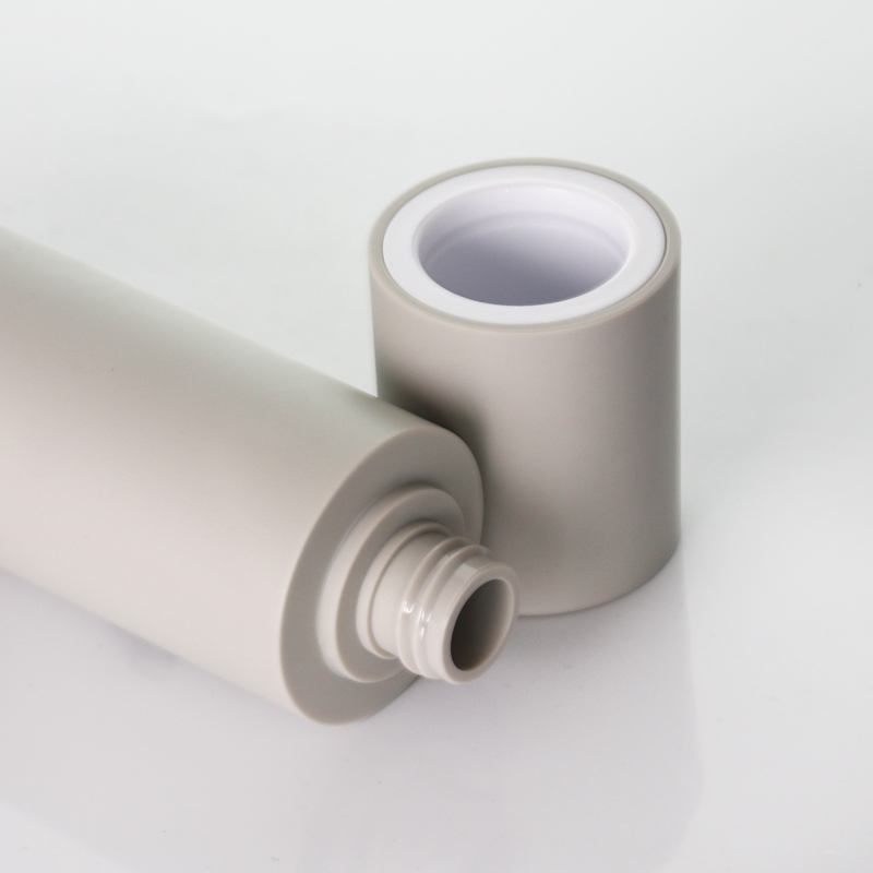 Runde PETG-Kunststoff-Lotionsflasche für die Hautpflege